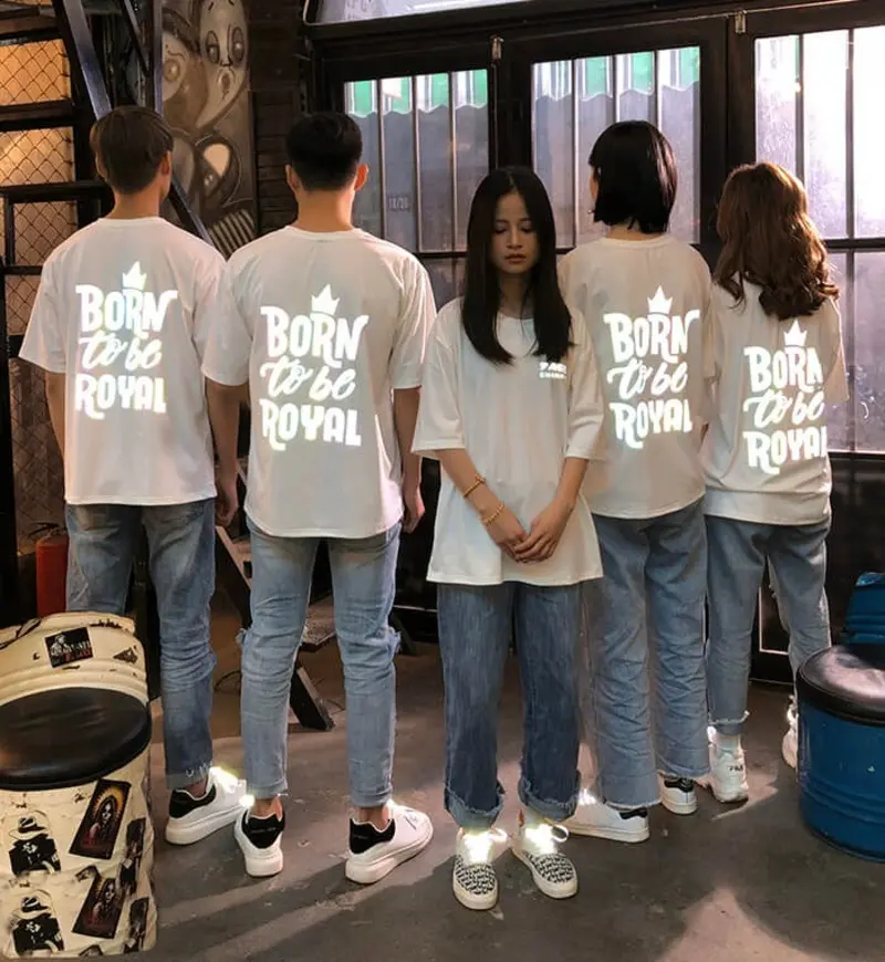 Áo thun teambuilding phản quang