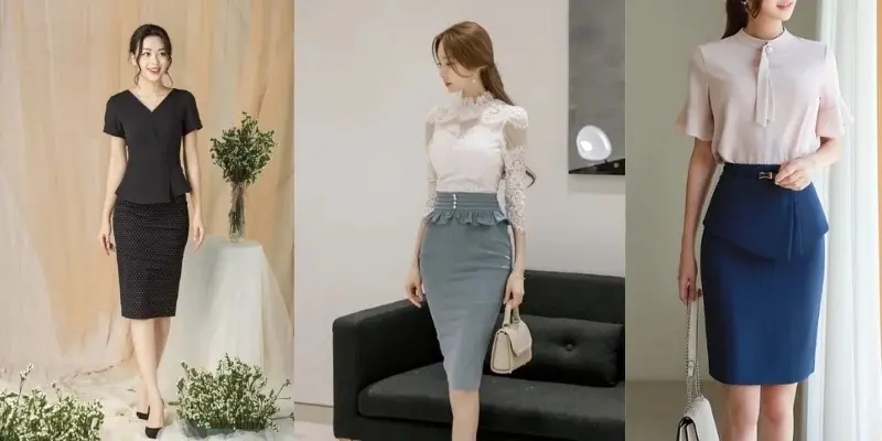 Chân váy peplum