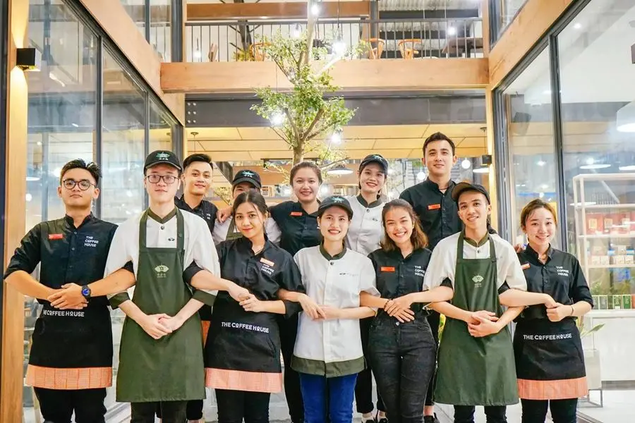 Tạp dề phục vụ
